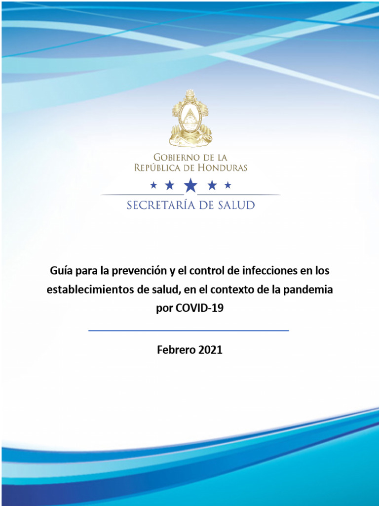 Guia para La Prevencion y El Control de Infecciones en Los ...