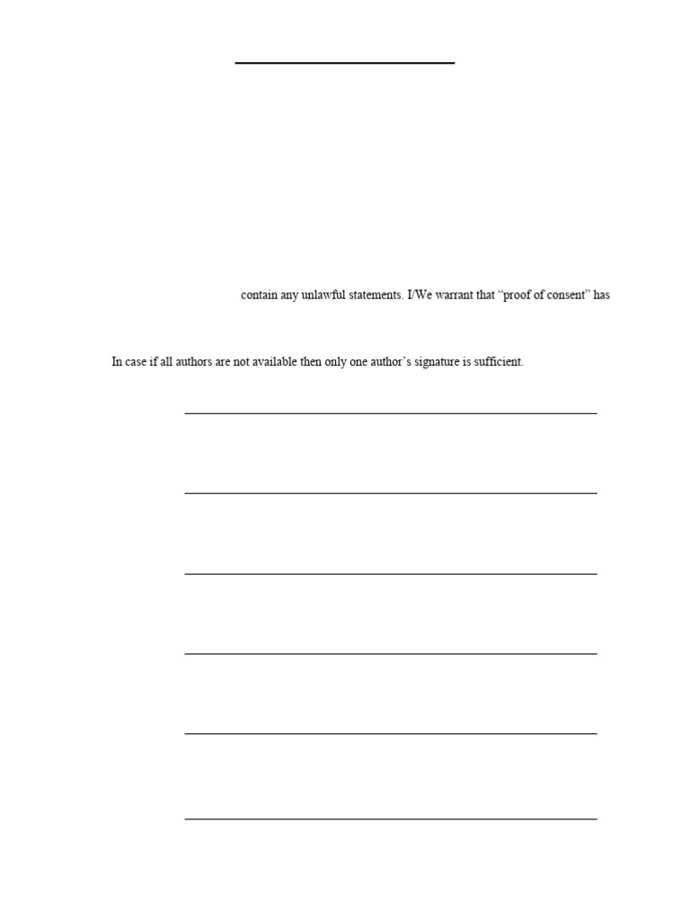 Copyright Form | PDF | Foreign Language Studies