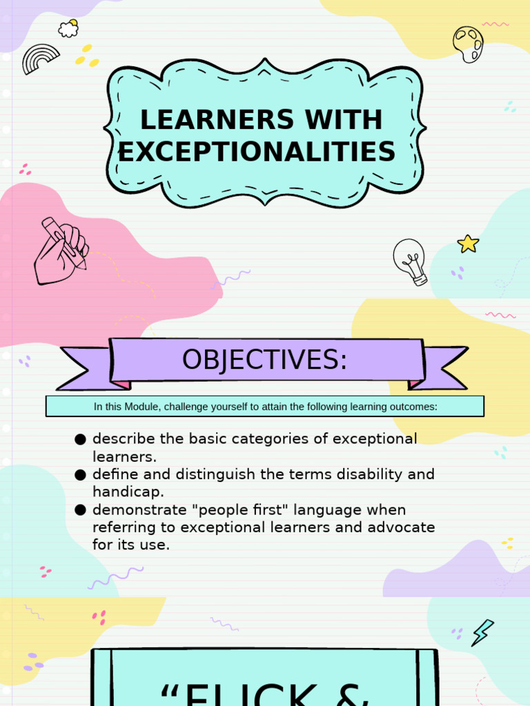 g2 Learner With Exceptionalities | PDF | Attention Deficit ...