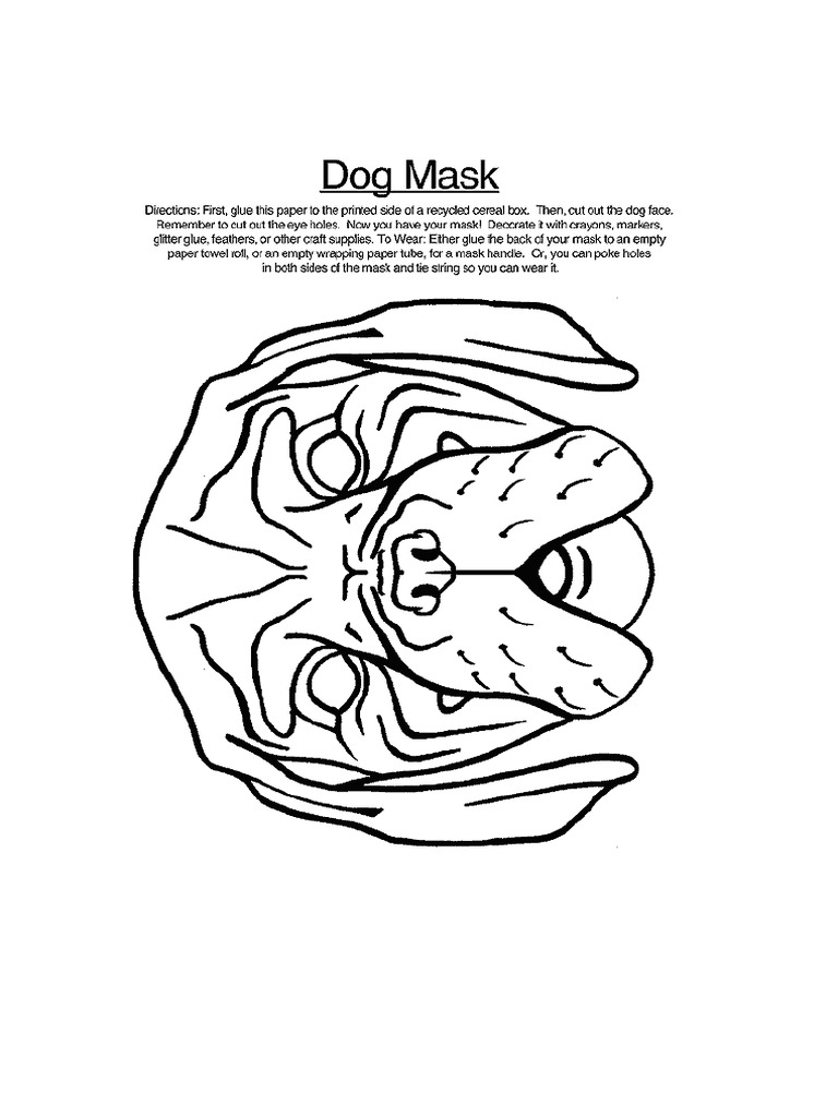 Dog Mask | PDF