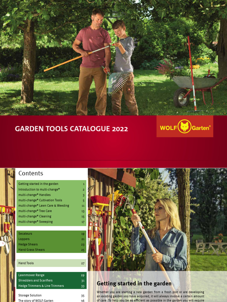 Wolf Garten Catalogue 2022 | PDF | Botany | Agriculture