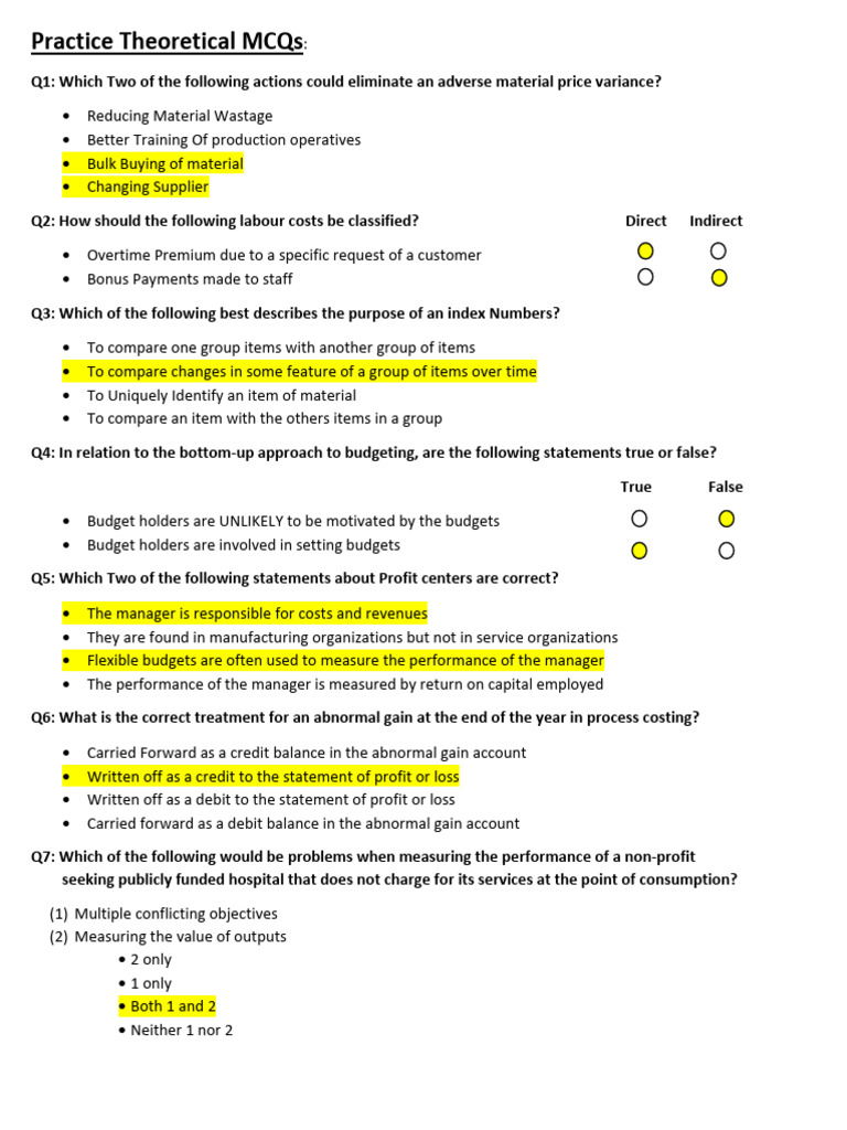 FMA Practice Problems Overview | PDF | Time Series | Economies