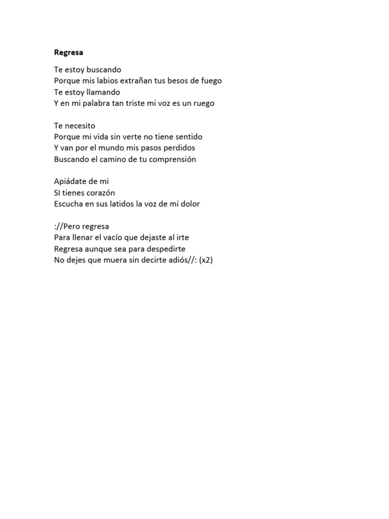 LEtras Bloque | PDF | Amor