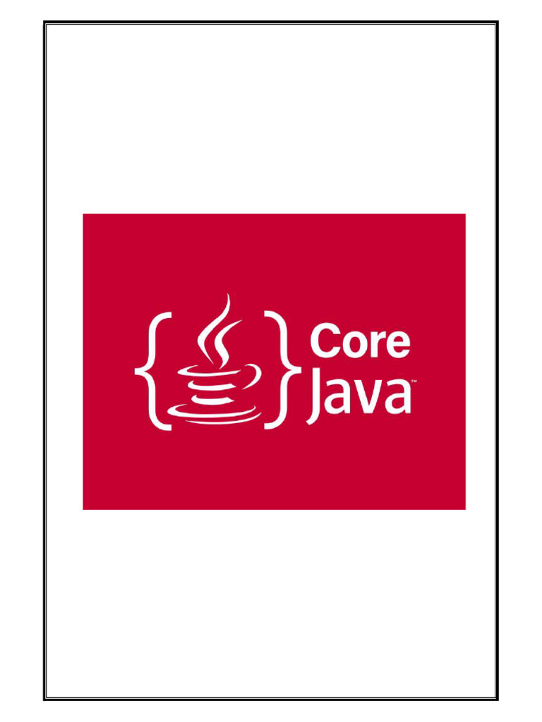 Java Programming Basics Cheat Sheet | PDF | Java (Programming Language ...