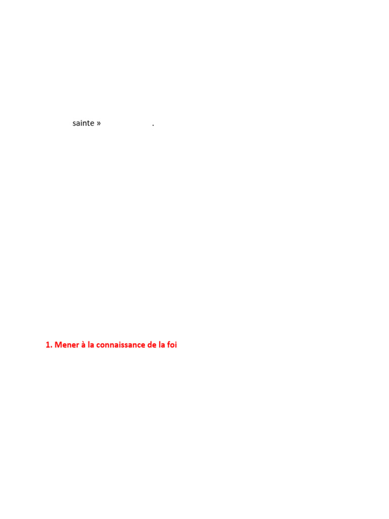 Finalité et Tâches de la Catéchèse | PDF | Catéchisme | Jésus
