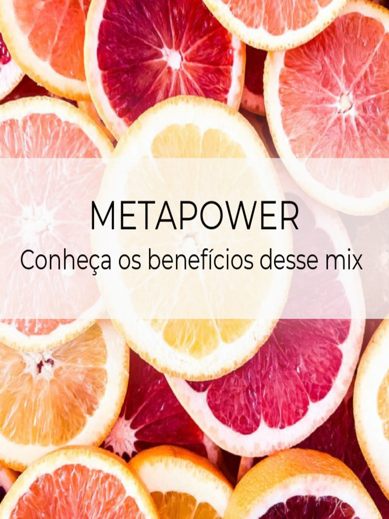 Benefícios do Mix Metapower para Saúde | PDF | Bem-estar