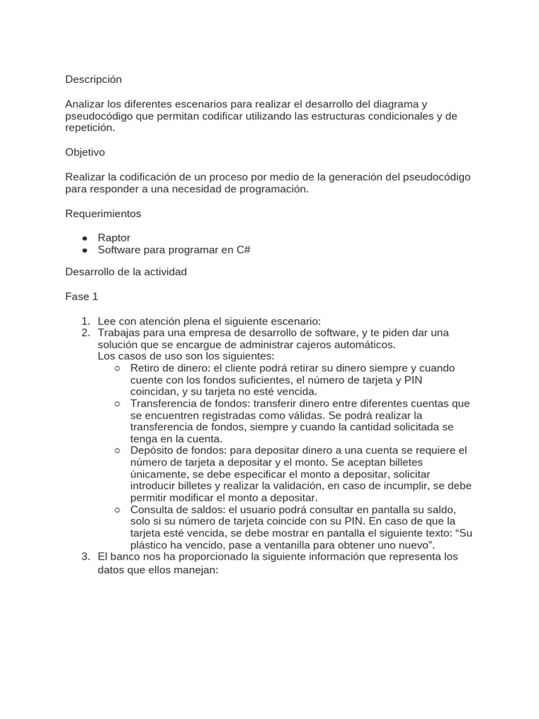 Documento Sin Título | PDF | Software | Algoritmos