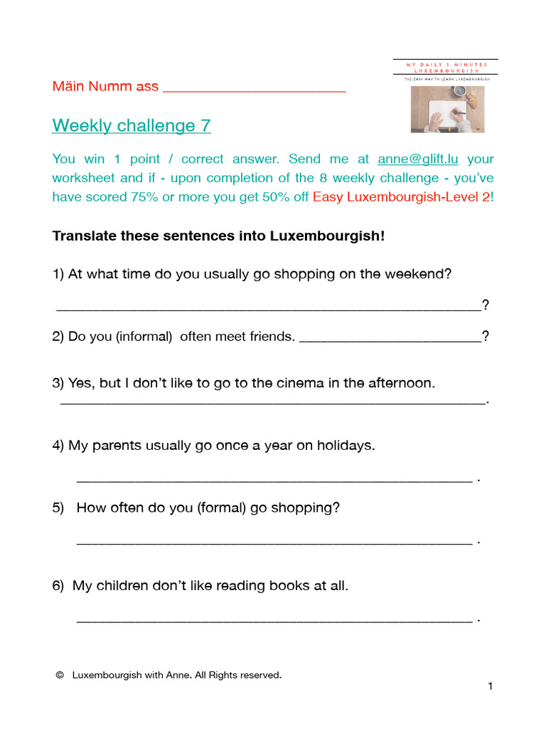 #7 Week Review | PDF