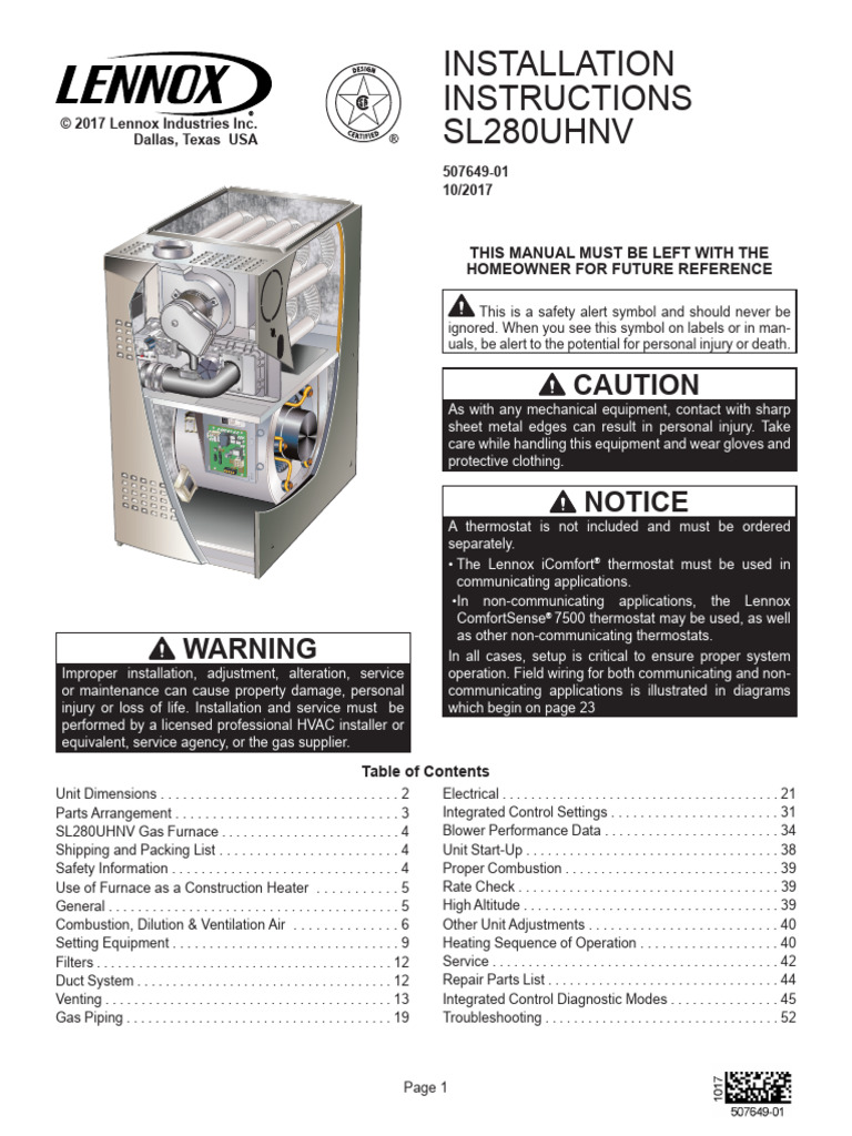 Lennox Furnace Error Codes E200-E250: Expert Solutions