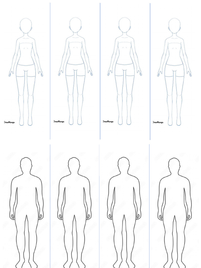 ART 5 Body Frame For ART Activity LEAVES | PDF