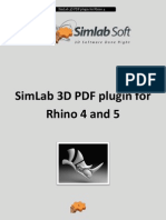 SimLab 3D PDF Plugin For Rhino 4