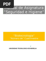 Manual de Seguridad e Higiene