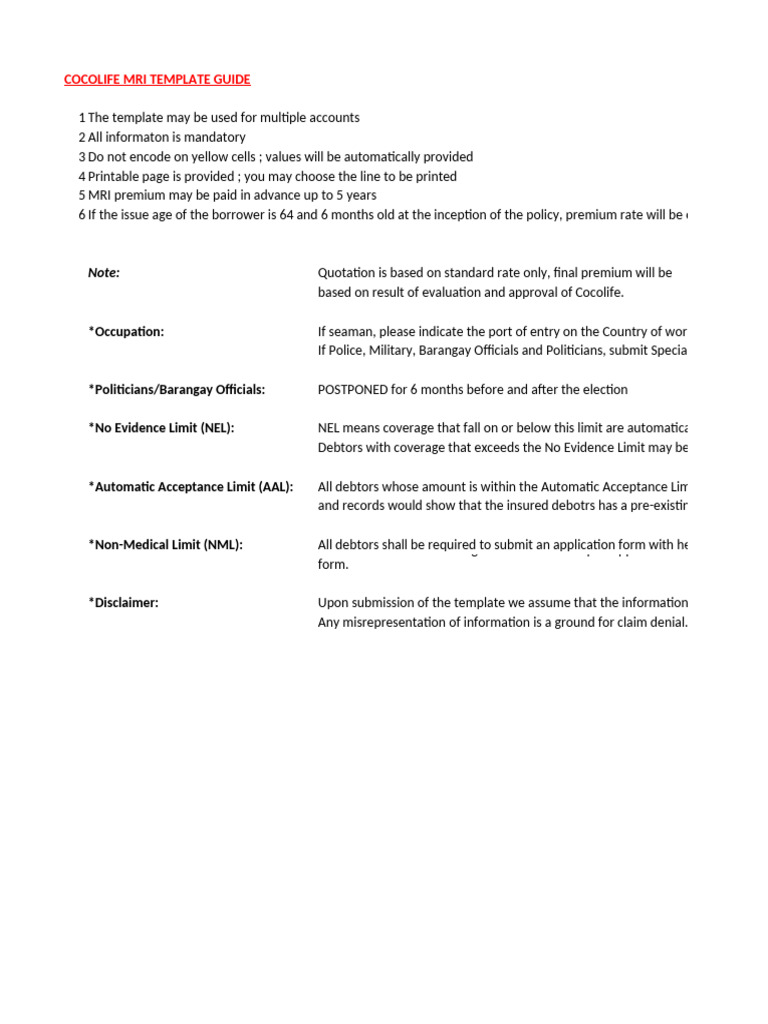 Cocolife MRI Template V0924 - RBG - With Extended Coverage Options - 10 ...
