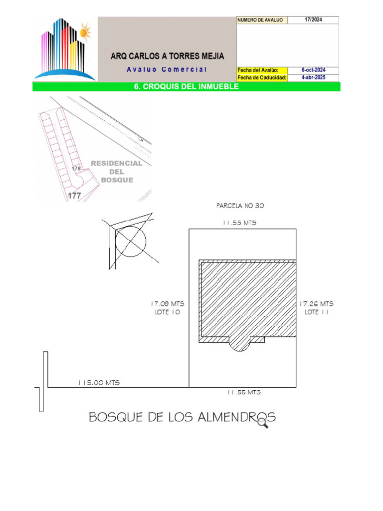 Croquis del Inmueble | PDF