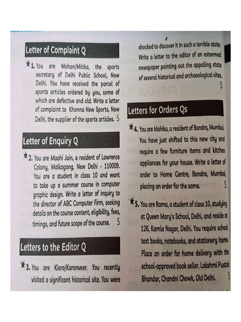 Examples of Formal Letter | PDF