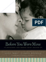 Before You Were Mine by Susan TeBos, Carissa Woodwyk