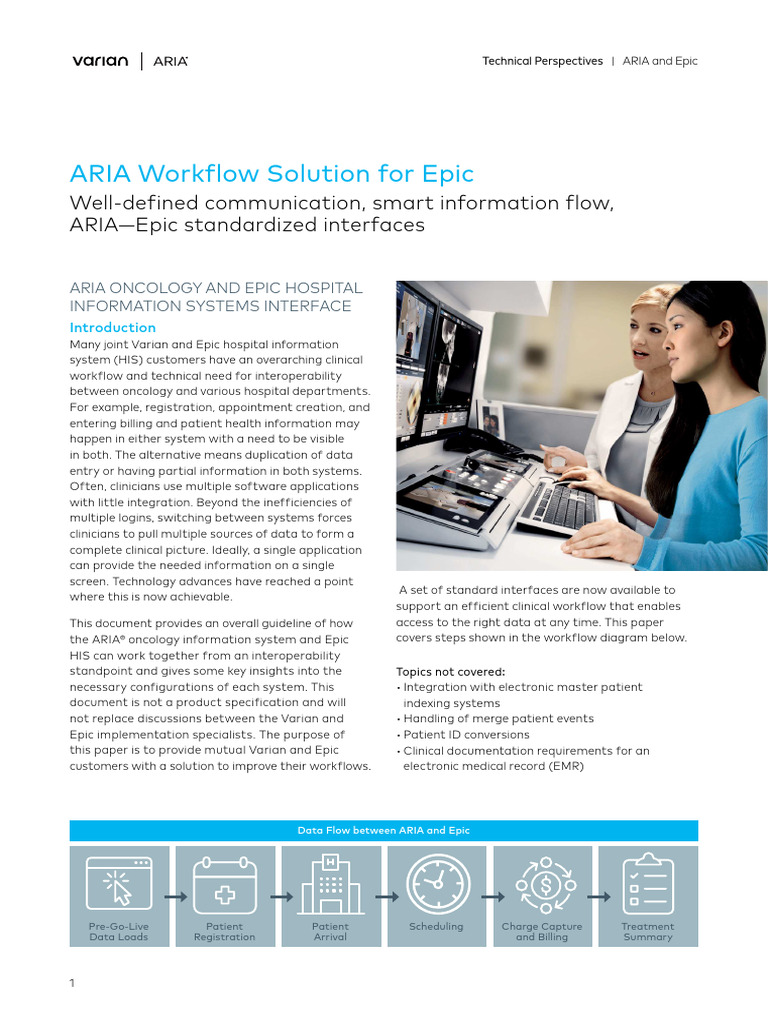 ARIA and Epic Interoperability Guide | PDF | Electronic Health Record ...