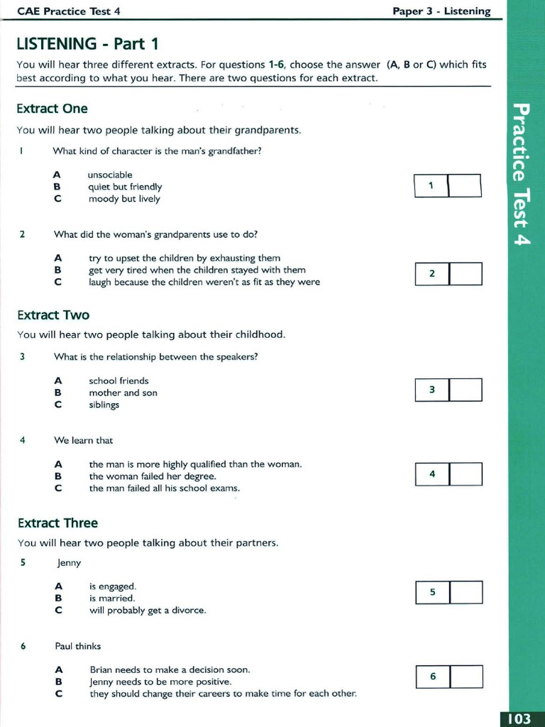 Listening C1 - 19 | PDF | Family | Interpersonal Relationships