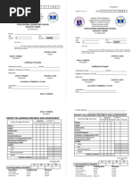 DepEd School Form 9 (SF9) | PDF
