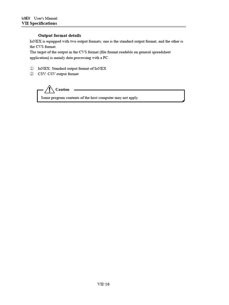 Ionex User Manual en 1st-Host Setting 2 | PDF | Comma Separated Values ...