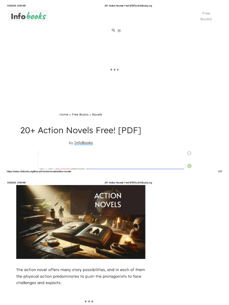 Unique Action Novel List | PDF