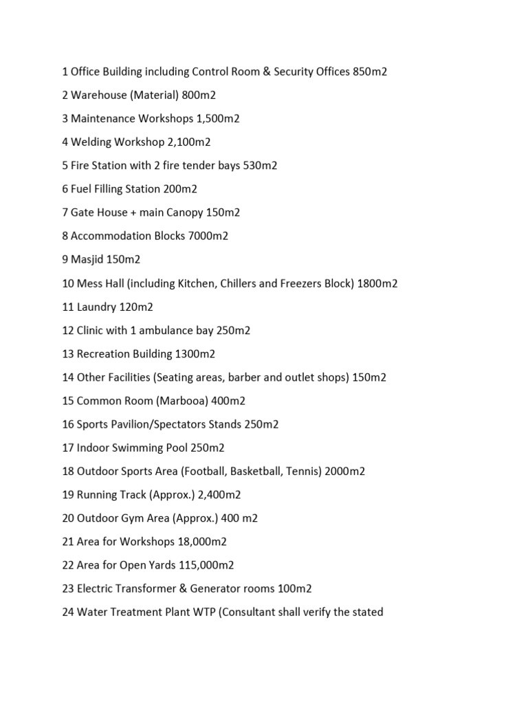1 Office Building Including Control Room | PDF