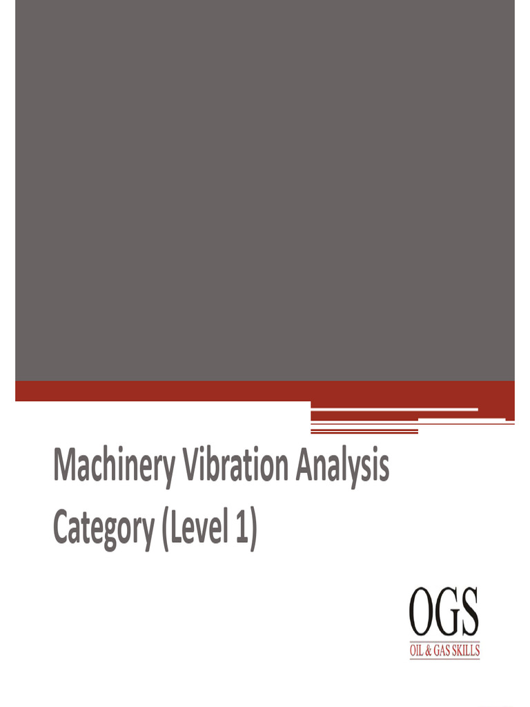 Machinery Vibration Analysis Guide | PDF | Root Mean Square | Frequency ...