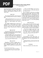 Download Jesus predicted a first-century return by Second Coming SN7854960 doc pdf