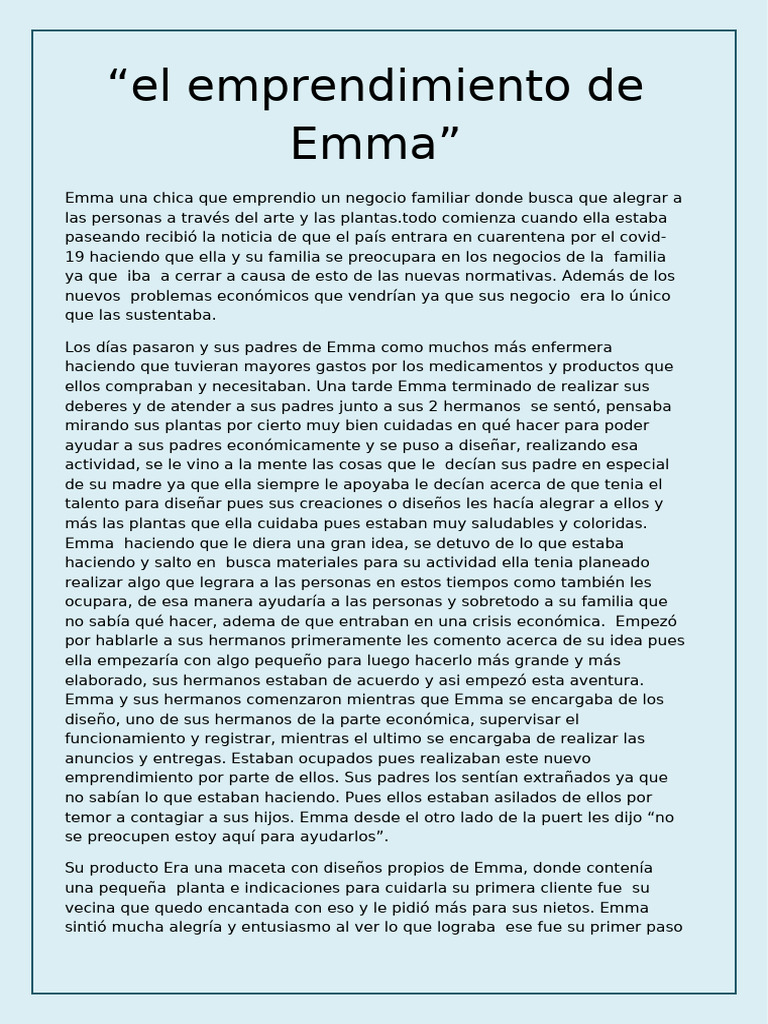 Emprendimiento familiar en tiempos de crisis | PDF | Iniciativa empresarial