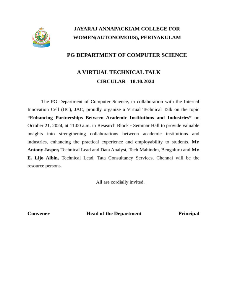 Circular | PDF