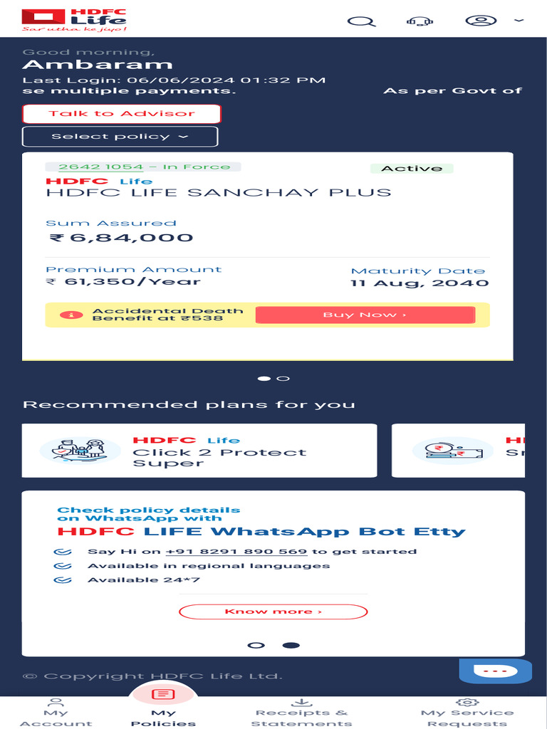 My Policies | PDF