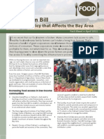 The Farm Bill: Federal Policy That Affects The Bay Area