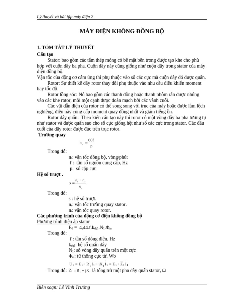  123doc ly thuyet va bai tap may dien 2 may dien khong dong bo pdf
