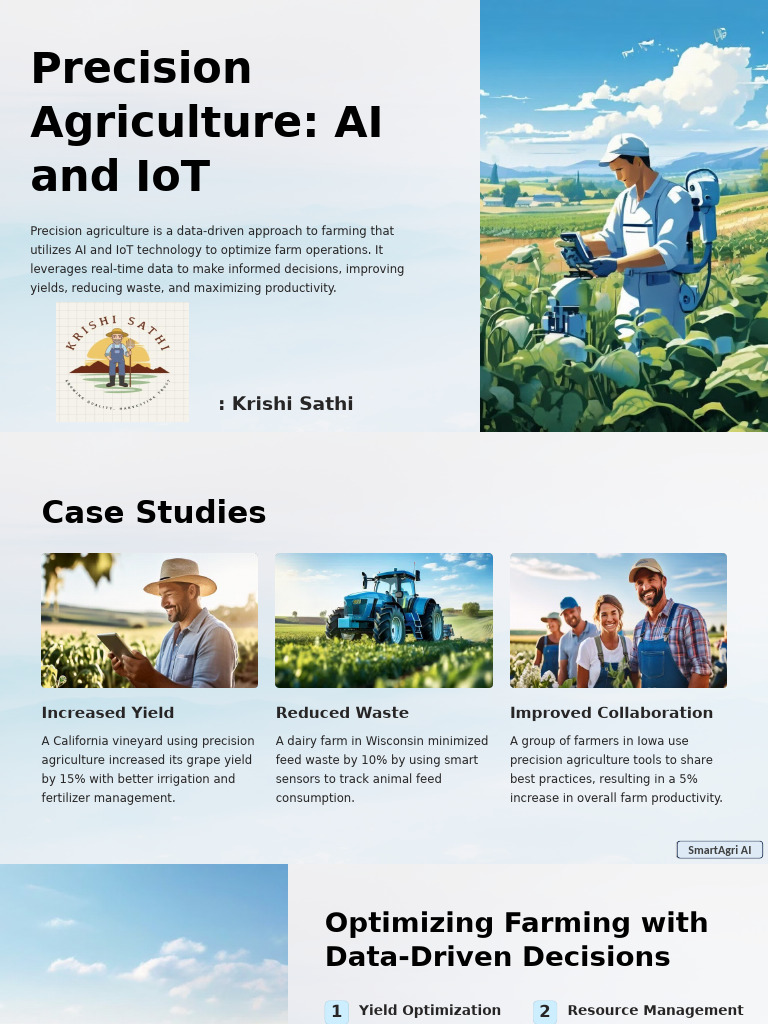 Precision Agriculture AI and IoT (1) (1) Read Only | PDF | Agriculture ...