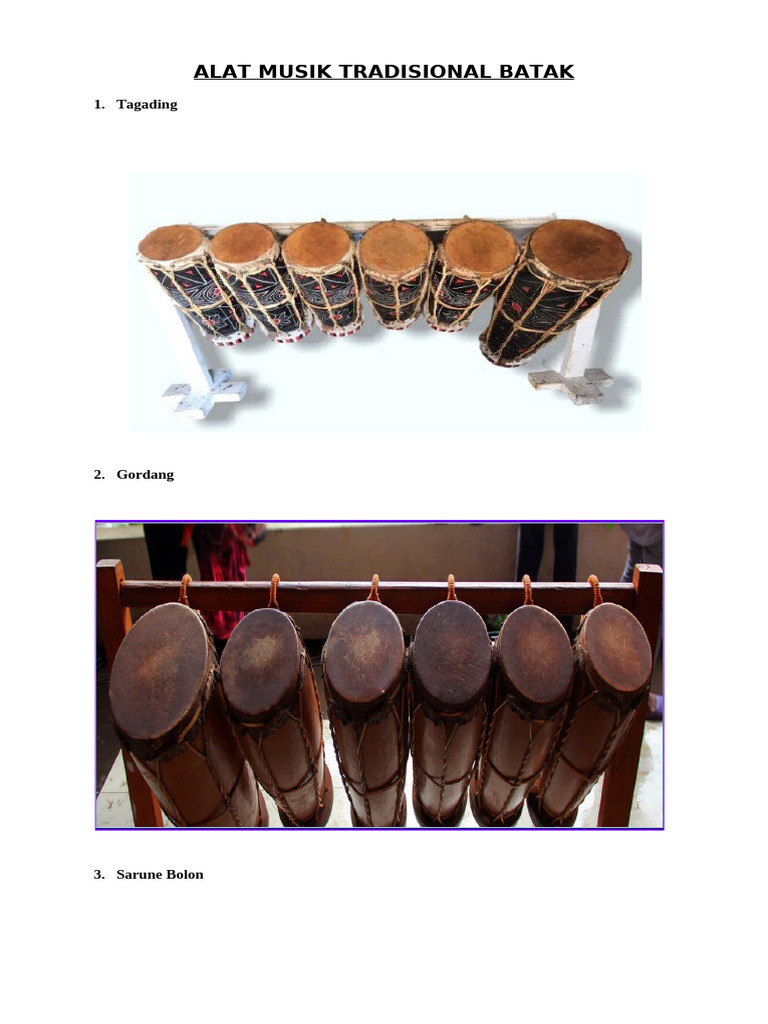Alat Musik Tradisional Baru | PDF