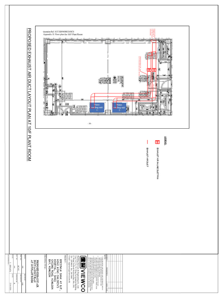 Proposed Exhaust Air Duct Layout | PDF