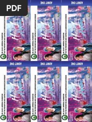 HELLO LOVE AGAIN TICKET - LATAG (LONG)
