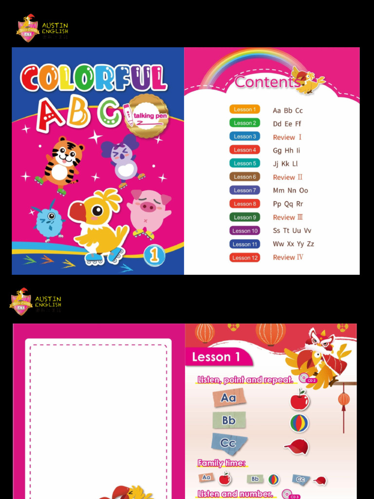 Colorful ABC 1 | PDF