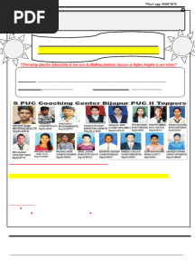 2024 - 25 PUC II Mathematics Passing and Scoring Package