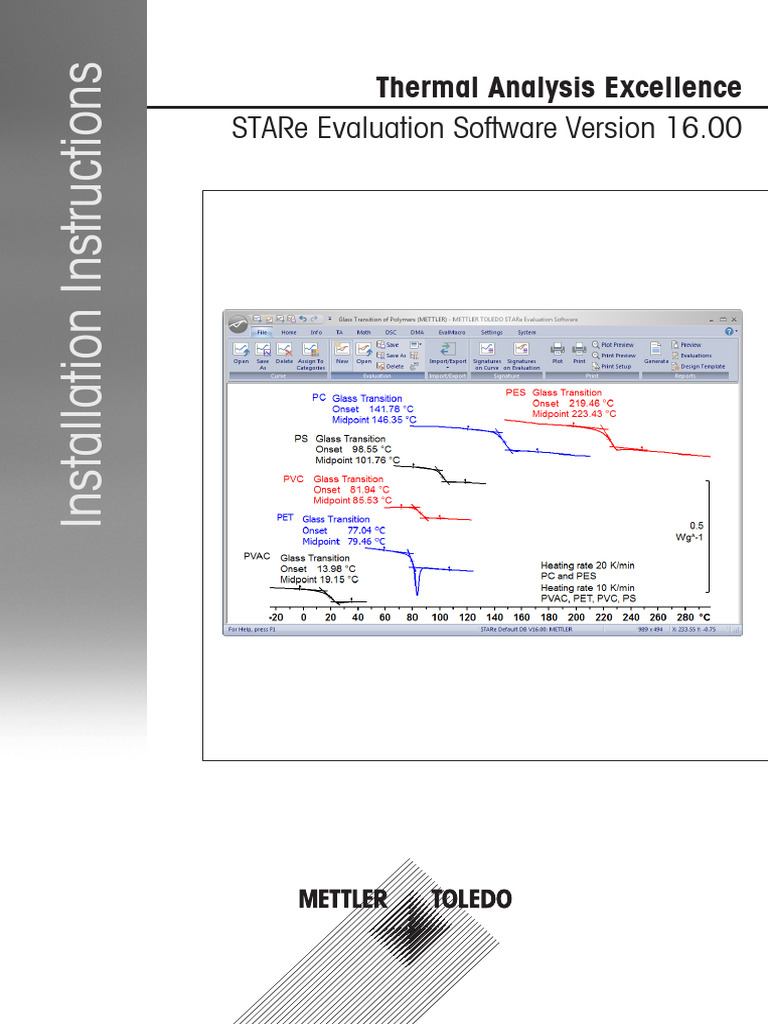 STARe Evaluation Software Version 16.00 | PDF | Databases | Operating ...