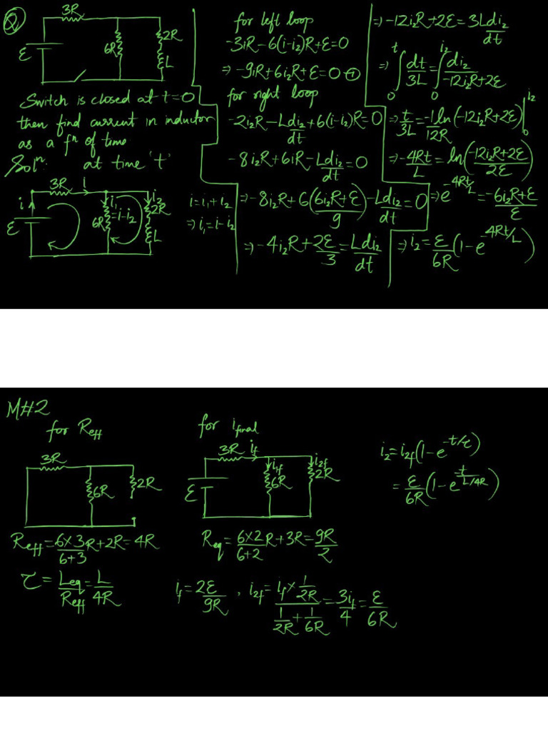 Electromagnetic Induction Notes (Part 4) | PDF