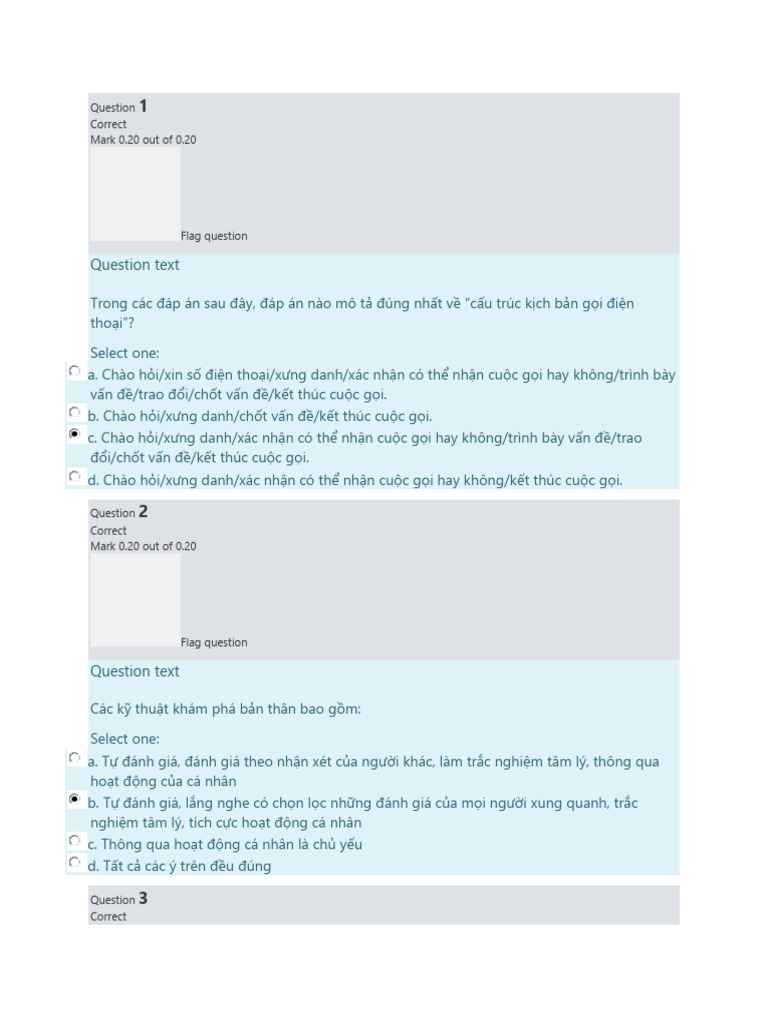 Questio 1 | PDF