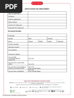 CTICC External Application Form 2024