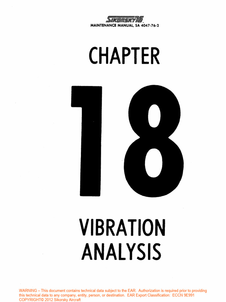 S76A AMM Chapter 18 | PDF | Helicopter | Helicopter Rotor