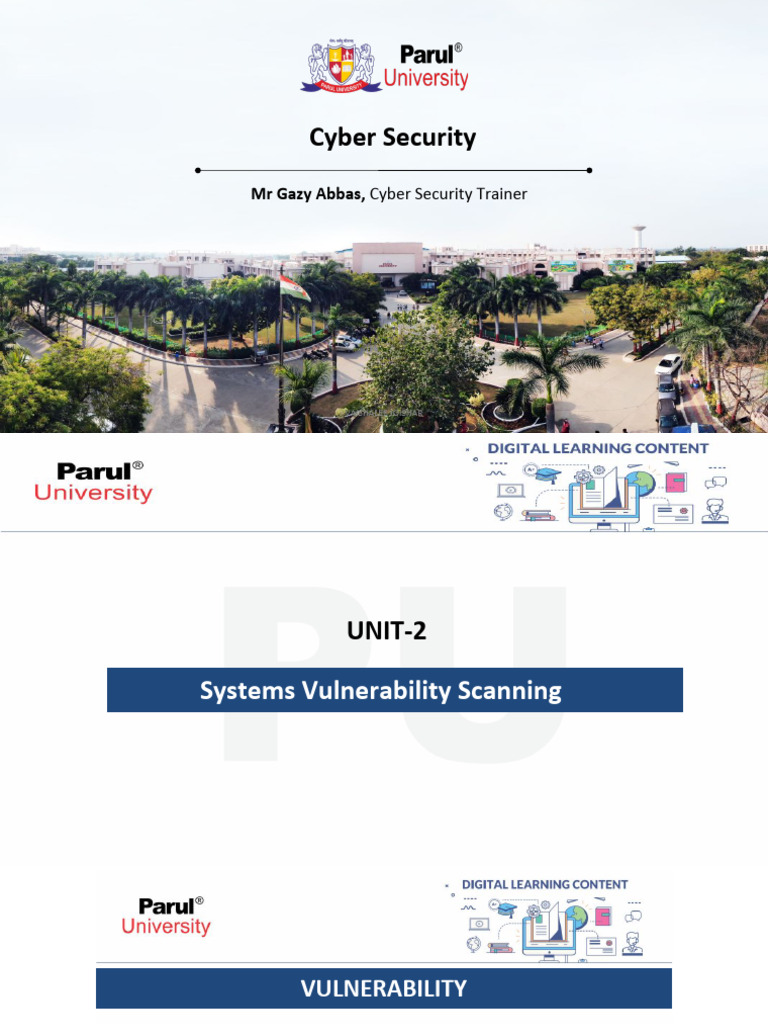 Vulnerability Scanning Techniques Explained | PDF | Computer Security ...