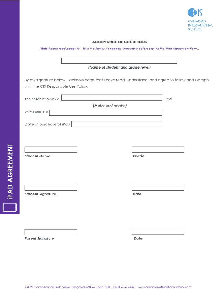 iPAD Agreement | PDF