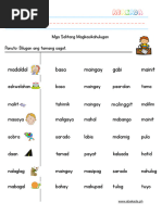 Grade 1 - Babala Worksheets | PDF