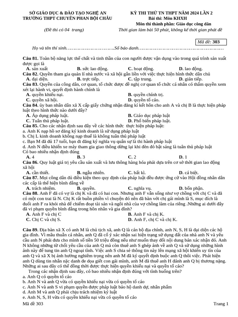 Ma de 303 | PDF