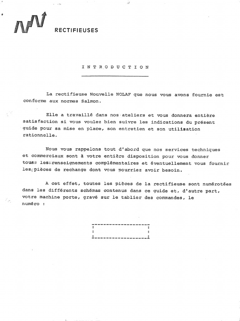 Nolaf Réctifieuse | PDF