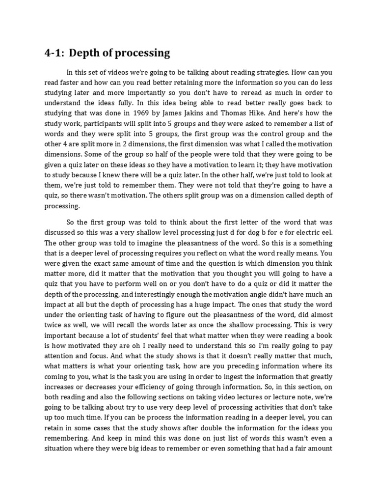 Effective Reading Strategies Explained | PDF | Speed Reading | Reading ...
